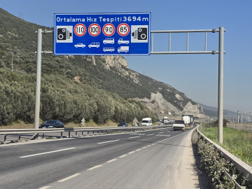 D-100 Karayolu’nda hız limitleri yükseldi, EDS tabelaları güncellendi