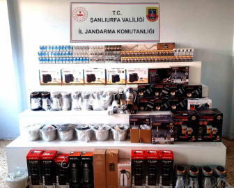 Şanlıurfa’da 5 bin 700 paket gümrük kaçağı sigara ele geçirildi