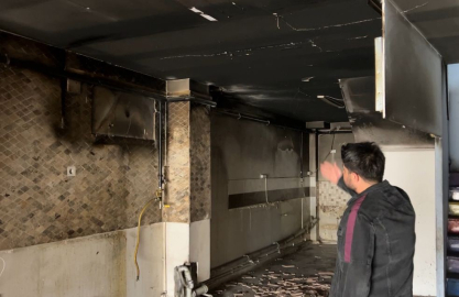 Kiraya verdiği dükkanını 4 yıl sonra harabeye döndüğünü görünce şoke oldu