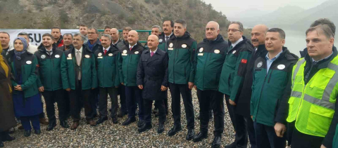 Cumhurbaşkanı Erdoğan, Çetintepe Barajı’nın açılışını yaptı