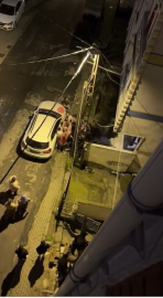 Avcılar’da komşuların yumruklu sopalı kavgası