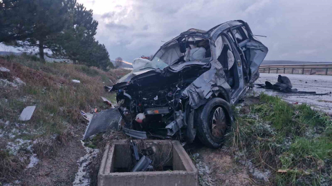 Çorum’da aynı noktada iki farklı trafik kazası: 1 ölü, 3 yaralı