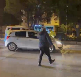 Polisin üzerine araç süren sürücüye 200 bin TL ceza