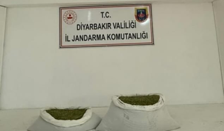Diyarbakır’da 14 buçuk kilo uyuşturucu ele geçirildi