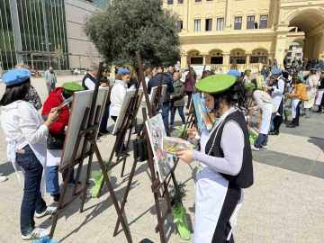 Büyükçekmece’de Dünya Sanat Günü etkinliği