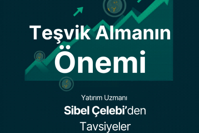 Teşvik Almanın önemi: Yatırım uzmanı Sibel Çelebi'den Tavsiyeler