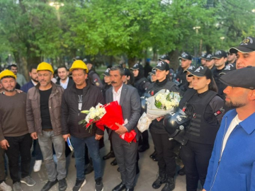 Bakan Çiftçi: "Madenci eyleminin sağduyu ve ve nezaket içinde sona ermesi anlamlı bir tablo ortaya koymuştur"