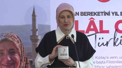 Türk Kızılay Genel Başkanı Yılmaz: "Bizim milletimiz son 2 senedir kendi ülkesine yaptığı bağıştan daha fazlasını Gazze’ye yapıyor"