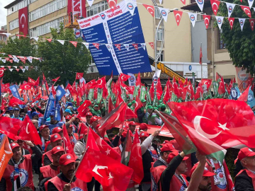 Memur-Sen, 1 Mayıs’ı Çorum’da kutladı