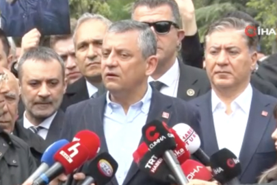 CHP lideri Özel: "CHP'nin kurultayı lekelenebilecek bir kurultay değil"