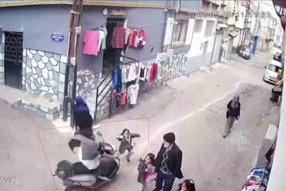 Gaziantep’te dehşete düşüren kaza: Motosiklet küçük kıza çarpıp kaçtı
