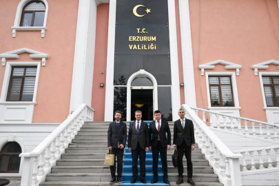 Azerbaycan Kars Başkonsolosu Zamin Aliyev Erzurum’da
