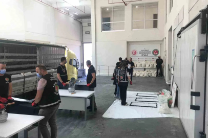 Edirne’de tırda 1,5 ton uyuşturucu ele geçirildi
