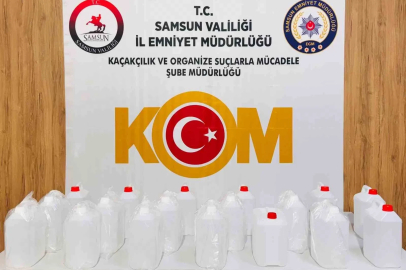 Kaçak alkol operasyonu: 90 litre etil alkol ele geçirildi
