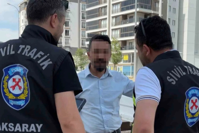 Aracına sahte plaka taktı, yakalanınca "işimiz acildi" dedi
