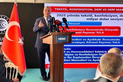 Bakan Bolat tekstil ve hazır giyim sektörünü değerlendirdi
