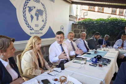 Cumhurbaşkanı Yardımcısı Yılmaz: "Terörsüz Türkiye ile ilgili yasal düzenlemeler bu yasama dönemine yetişsin diye bir gayret var"
