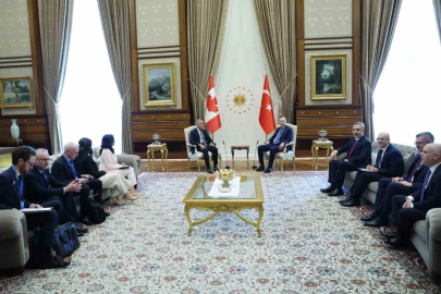 Cumhurbaşkanı Erdoğan, Kanada Başbakanı Mark Carney’i kabul etti
