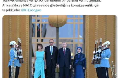 Almanya Şansölyesi Friedrich Merz’den Türkçe teşekkür paylaşımı
