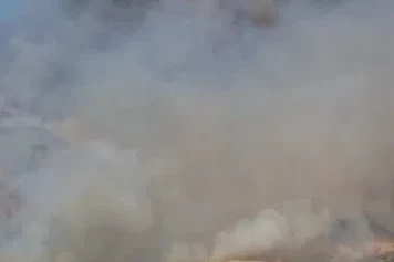 Hierapolis Antik Kent yakınında örtü yangını
