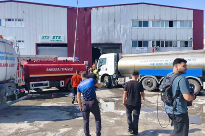 Ankara’da kimyasal ürün fabrikasında yangın: Alevler yan fabrikaya sıçradı

