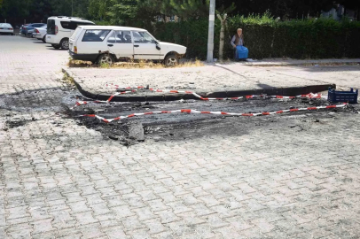 Pompalı tüfekle dehşet saçan şahıs sevgilisi olduğu iddia edilen kadının hem dükkanını hem aracını yaktı
