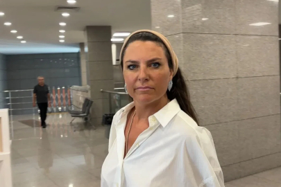 "Ahbaplar Suç Örgütü" soruşturmasında Ece Üner adliyeye geldi
