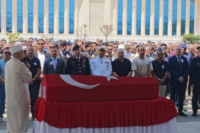 Ankara’da helikopter kazasında hayatını kaybeden pilot son yolcuğuna uğurlandı
