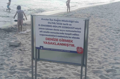 Avcılar’da denize girme yasağı: Deniz suyu numunelerinde uygunsuzluk tespit edildi
