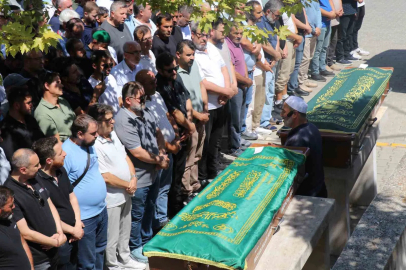 Kazada ölen genç annesinin mezarına, acısına dayanamayan babası ise yanlarına defin edildi
