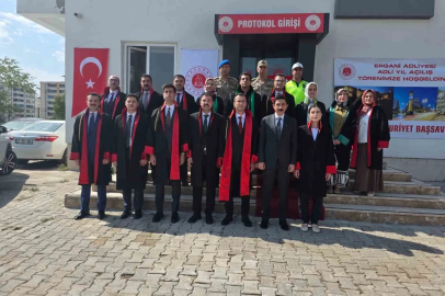 Ergani’de 2026-2027 adli yıl açılışı törenle yapıldı
