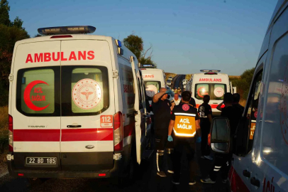 Edirne’de zincirleme kaza: 6 yaralı
