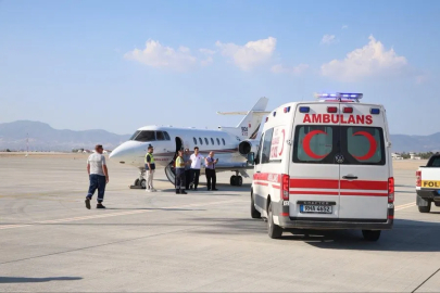 Girne’deki gemi kazasından etkilenen hamile kadın Kocaeli’ye nakledildi

