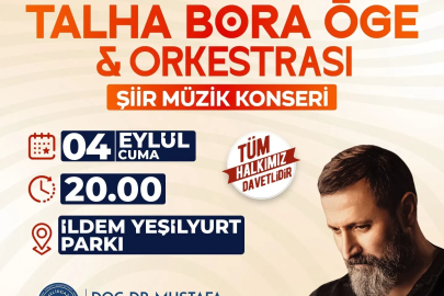 Talha Bora Öge ve Orkestrası İldem’de sevenleriyle buluşuyor

