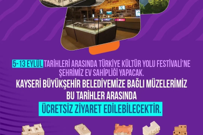 Büyükşehir’in Müzeleri, Türkiye Kültür Yolu Festivali boyunca ücretsiz
