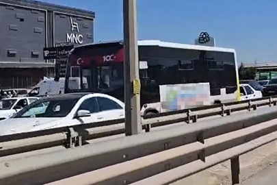 2 otobüsün de karıştığı zincirleme kazada 7 yaşındaki çocuk yaralandı
