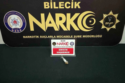 Bilecik’te uyuşturucu operasyonu: 1 şüpheli yakalandı
