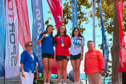 Kırklareli’li sporcu Derin Çelikkanat Türkiye şampiyonu oldu

