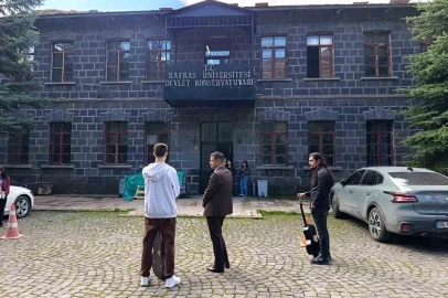 Kars’ta konservatuvar hayali kuran öğrenciler için yetenek sınavı heyecanı
