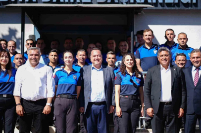 Başkan Dutlulu, Zabıta Haftası dolayısıyla ekiplerle bir araya geldi
