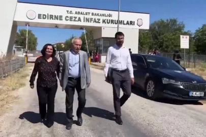 Eski Diyarbakır Büyükşehir Belediyesi Eş Başkanı Mızraklı, Edirne Cezaevi’nden tahliye edildi
