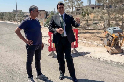 Çamlıtepe’de yollar yenilendi

