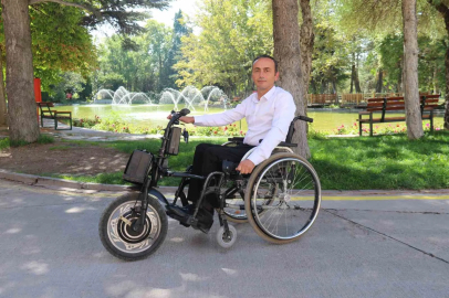 Anadolu Üniversitesi personeli engelleri kendi buluşuyla aştı: 200 bin TL’lik aracı 15 bin TL’ye mal etti
