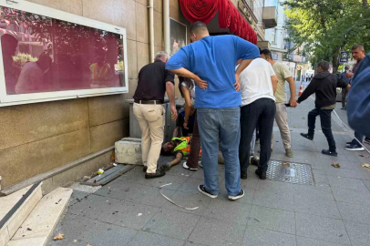 12 metre yükseklikteki çatıdan düşen işçi ağır yaralandı
