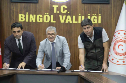 Bingöl’de iki ayrı projeye teknik destek protokolü imzalandı
