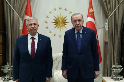 Cumhurbaşkanı Erdoğan, Mansur Yavaş’ı kabul etti
