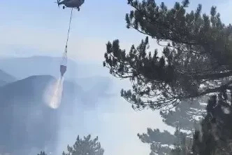 Fethiye’de orman yangını
