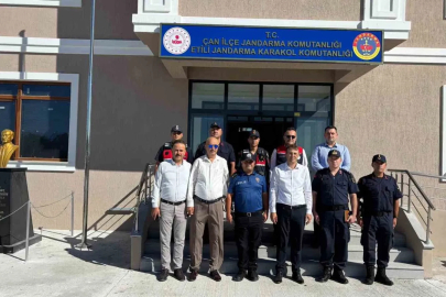 Etili köyü jandarma karakolunda inceleme yapıldı
