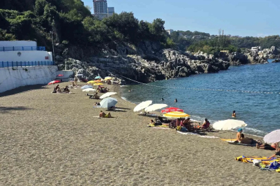 Yasak kalktı, vatandaşlar Kapuz Plajı’na akın etti

