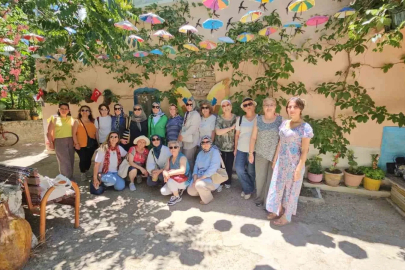 Darende’de sanat evine ziyaretçi akını

